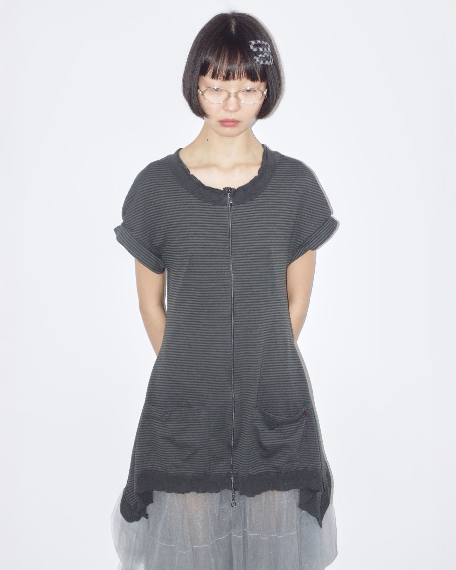 double zipper doll tee / dress