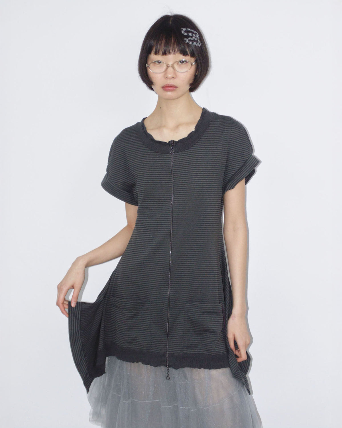 double zipper doll tee / dress
