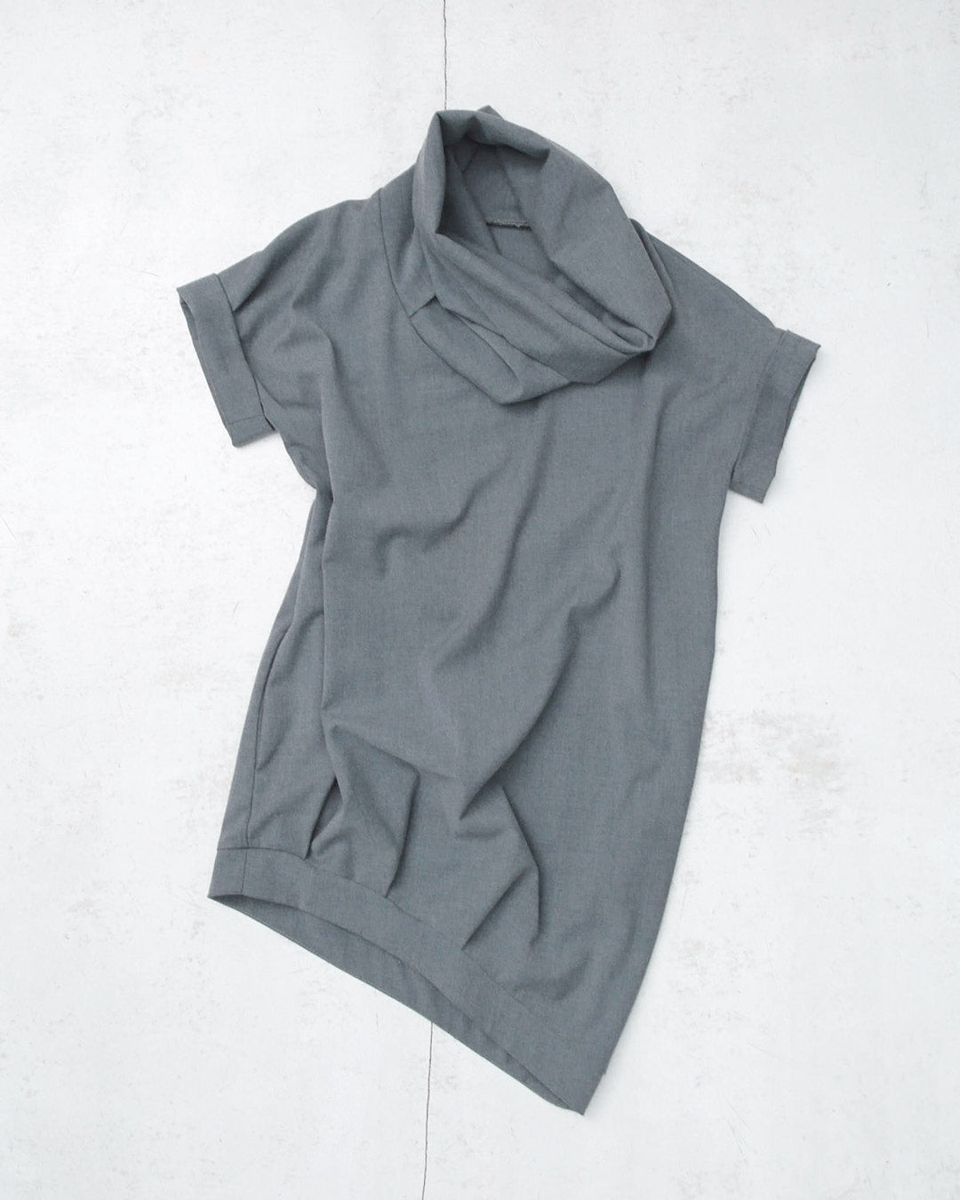 gray bubble dress