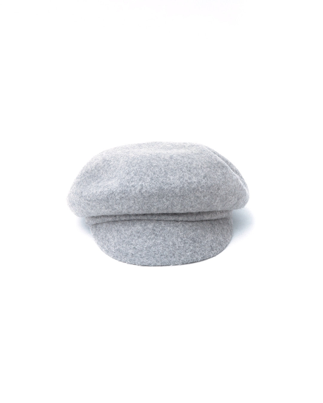 grey wool felt hat