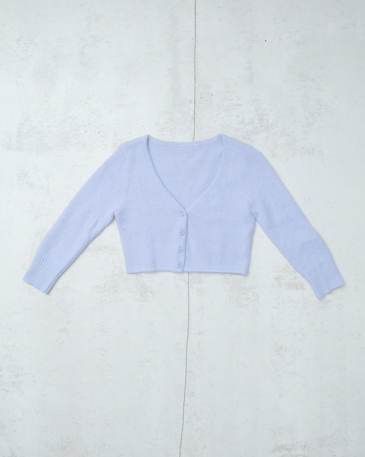 lilac mohair bolero