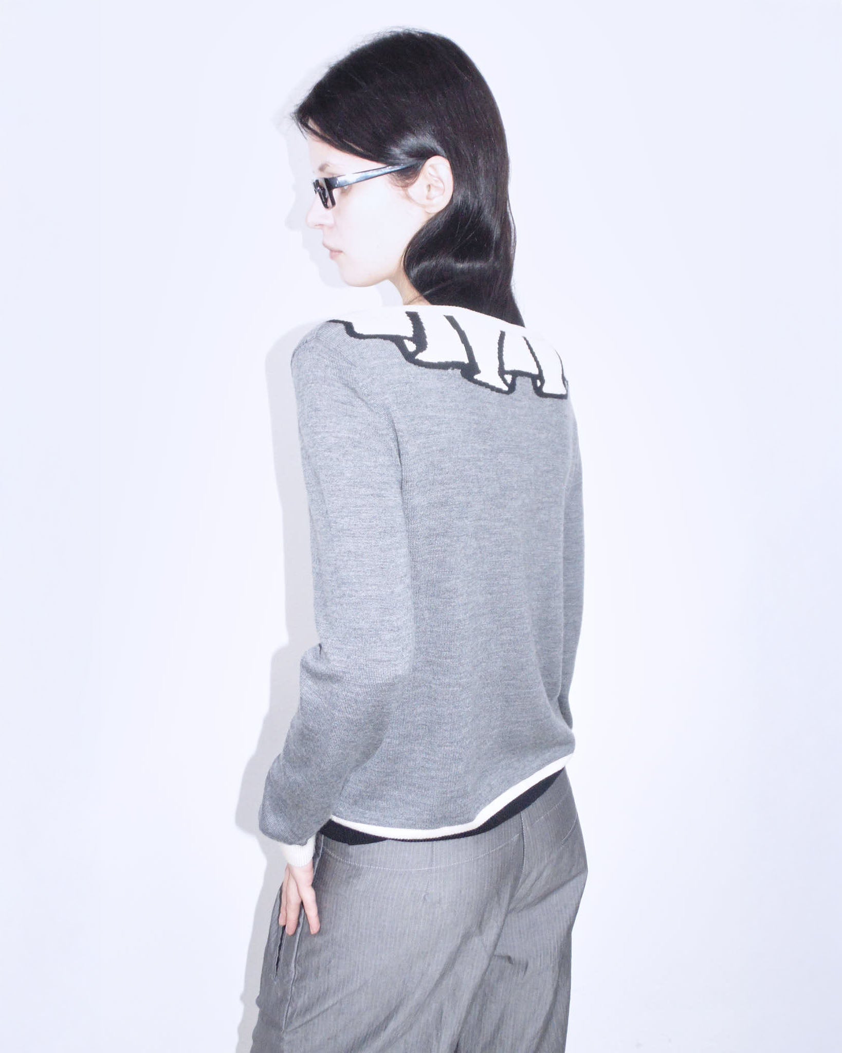 moschino wool knit cardigan – ANEMONIA