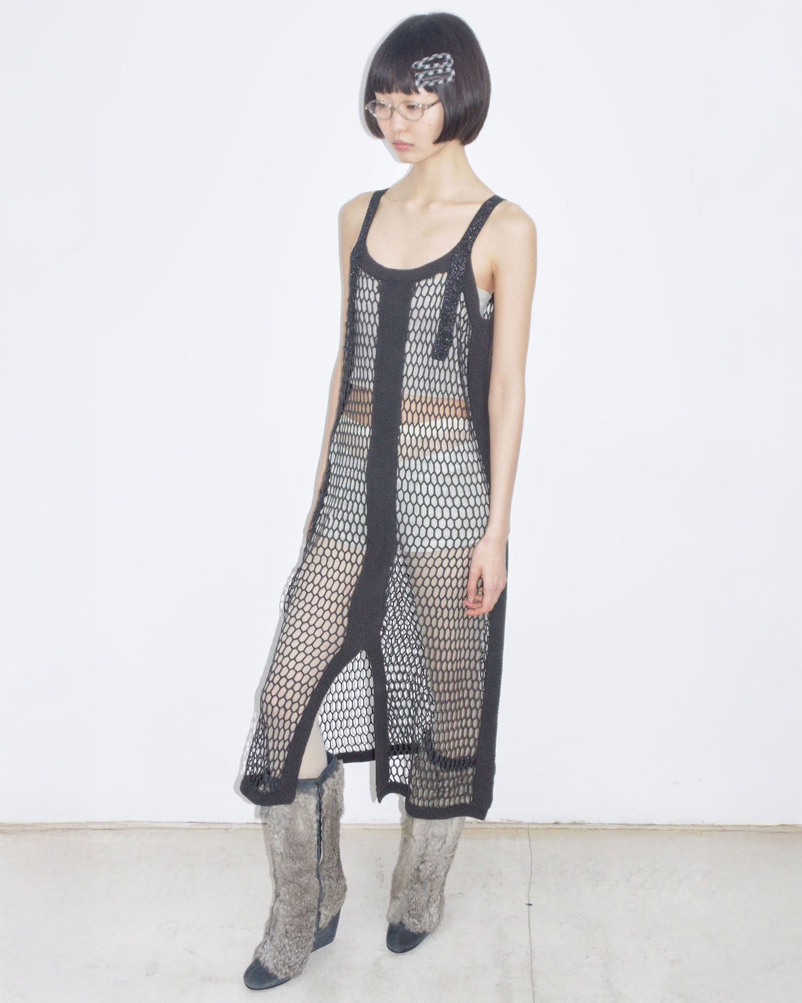 chantae mesh dress Chantae Mesh Dress SEROYA