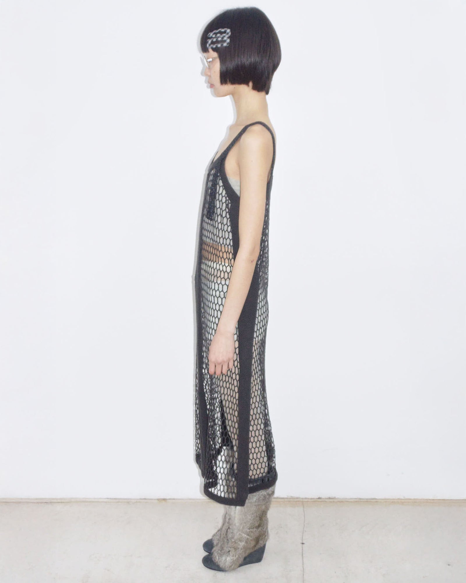 net mesh dress