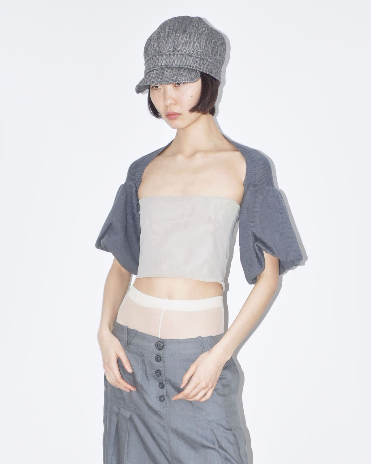 puff sleeves bolero
