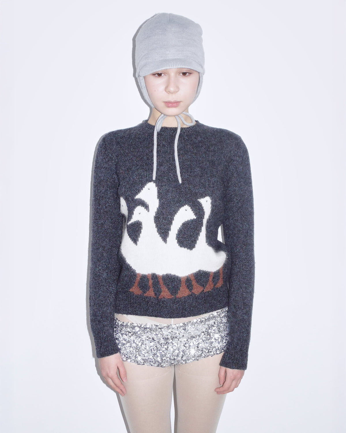 swans wool sweater