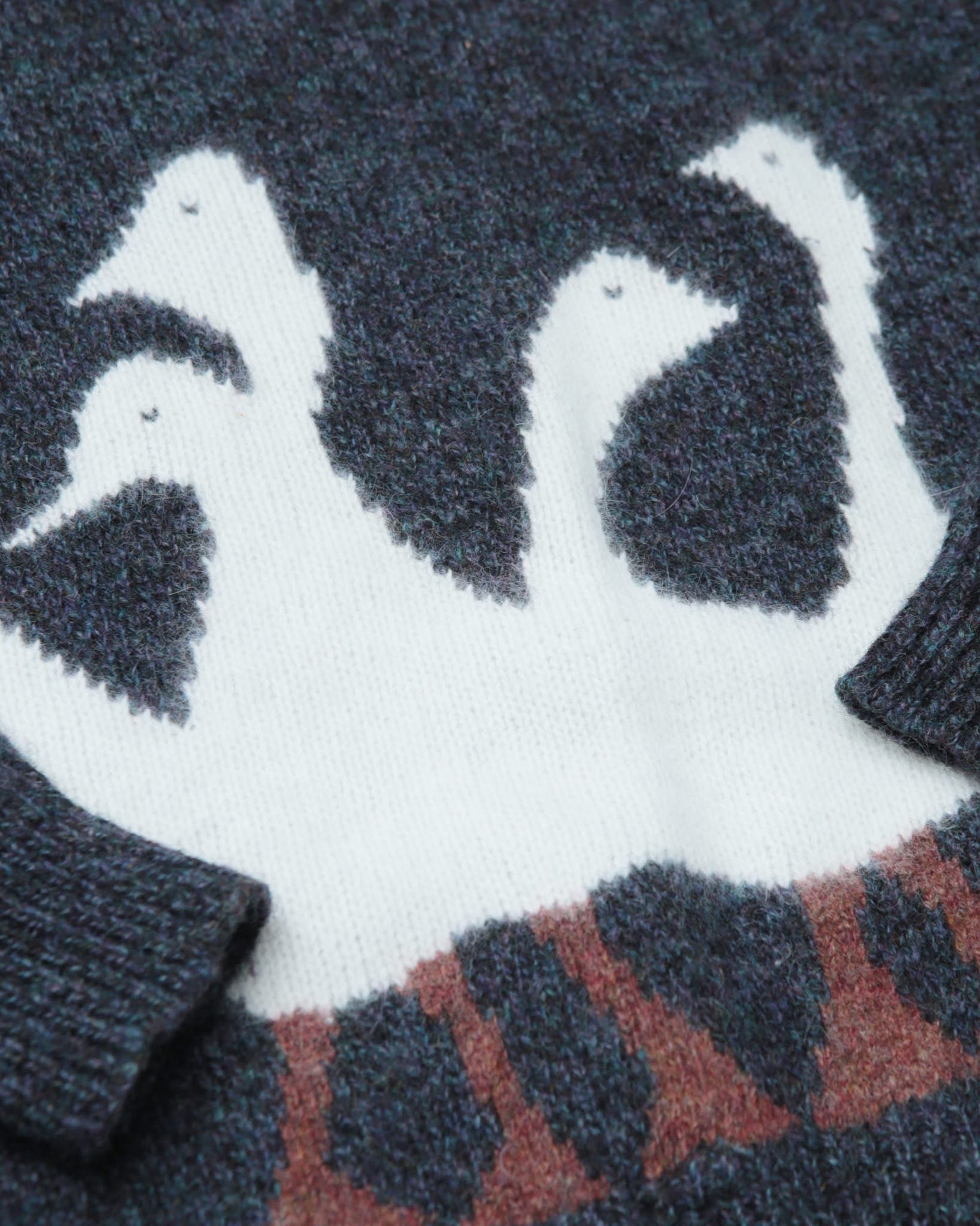 swans wool sweater