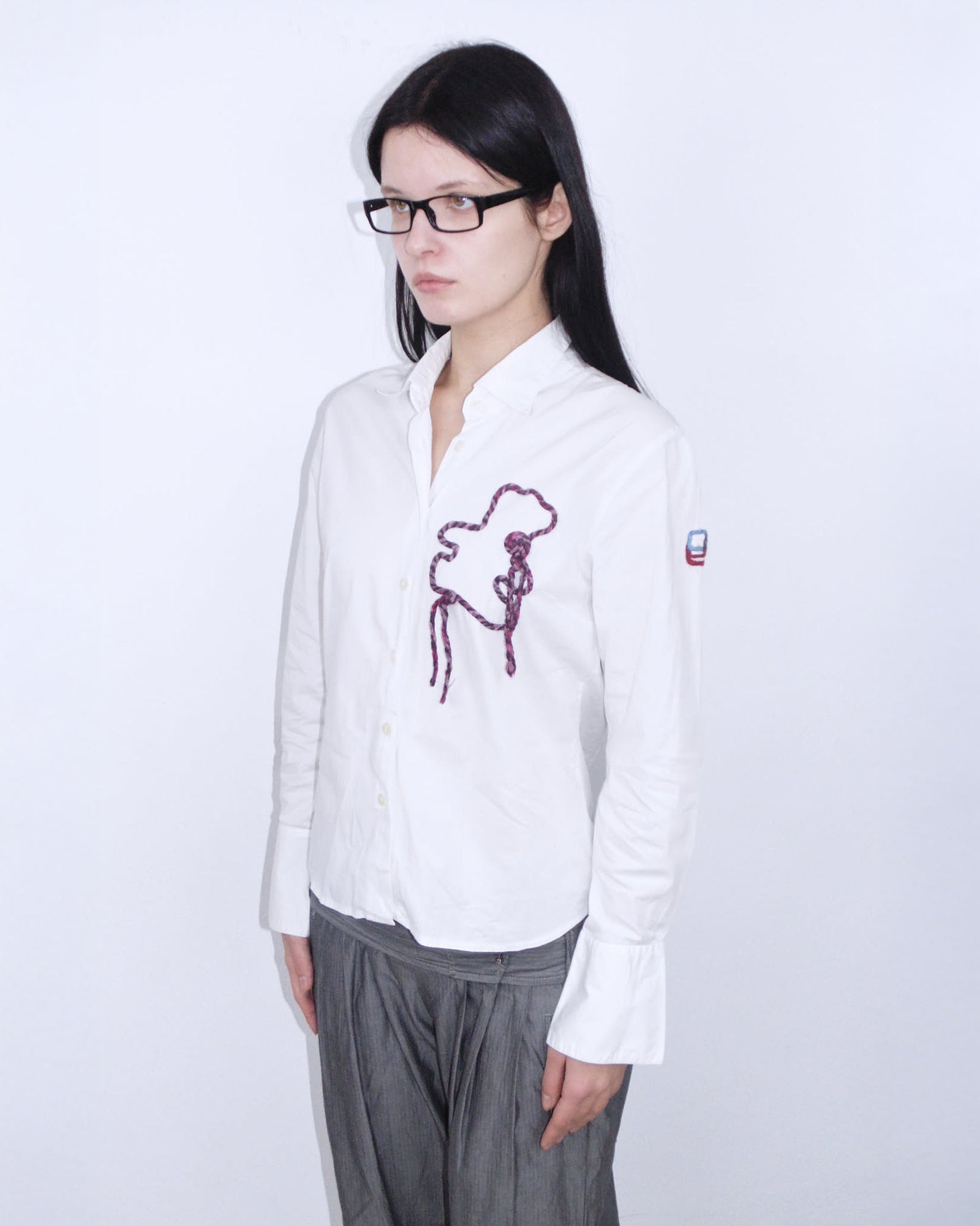 teddy white shirt