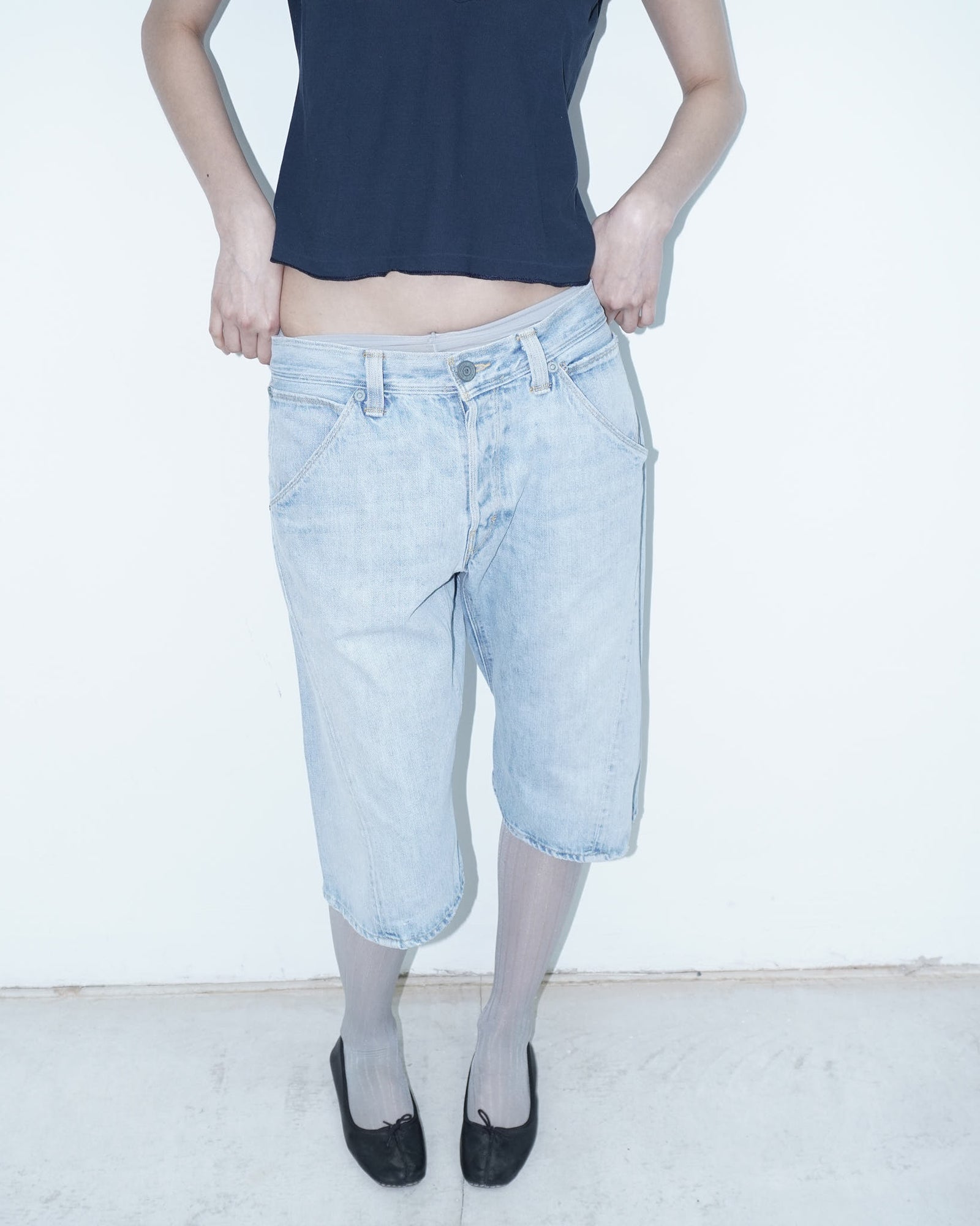engineered capri pants